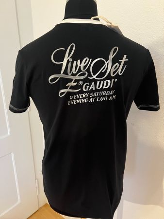 GAUDI Herren T'Shirt in Gr. L, Schwarz, NEU