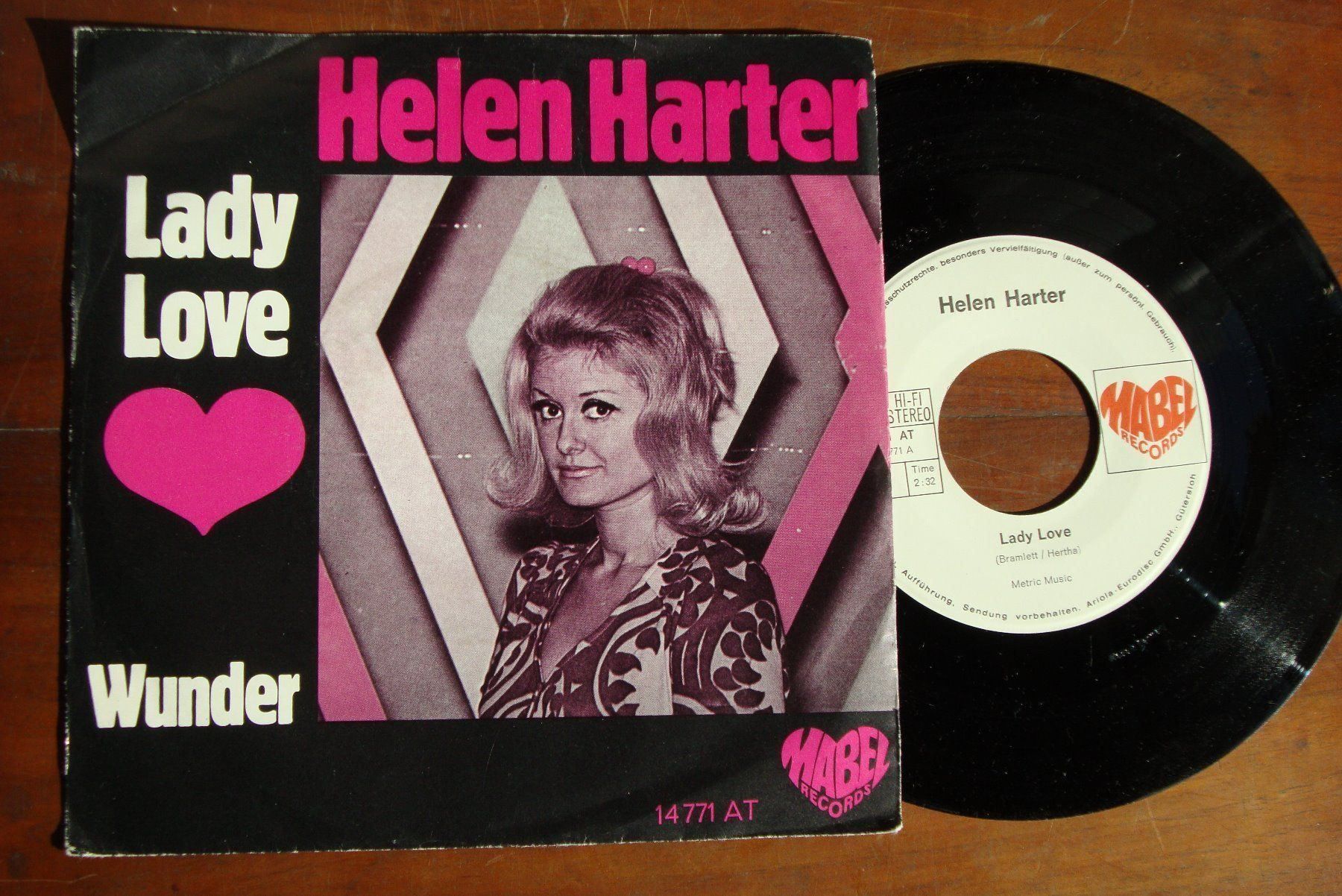 Dischi in vinile: HELEN HARTER - LADY LOVE - WUNDER – Usato da Bern venduto da Uli_10_11