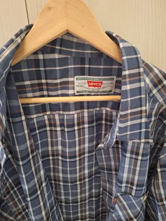 Levi's Herrenhemd Gr. L kariert Vintage 90er Jahre
