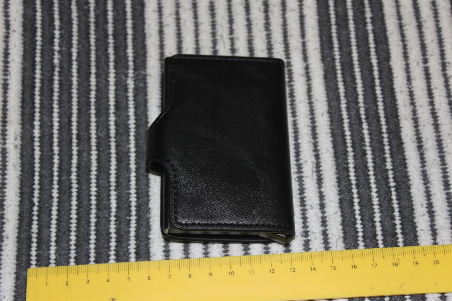 Portafogli: Leder Karten etui schwarz RFID Block – Nuovo (secondo la descrizione) da Kirchdorf AG venduto da Aarereussshop 8