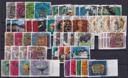 1974-1998, Pro Patria 11 Sätze mit Ersttags-Vollstempel.