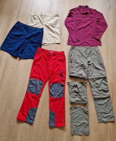 Wanderhosen/Wandershorts/Wanderhemd, Gr. 42 - Wie Neu
