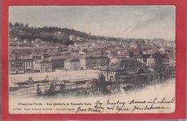 Chaux de Fonds - Nouvelle gare - 1904