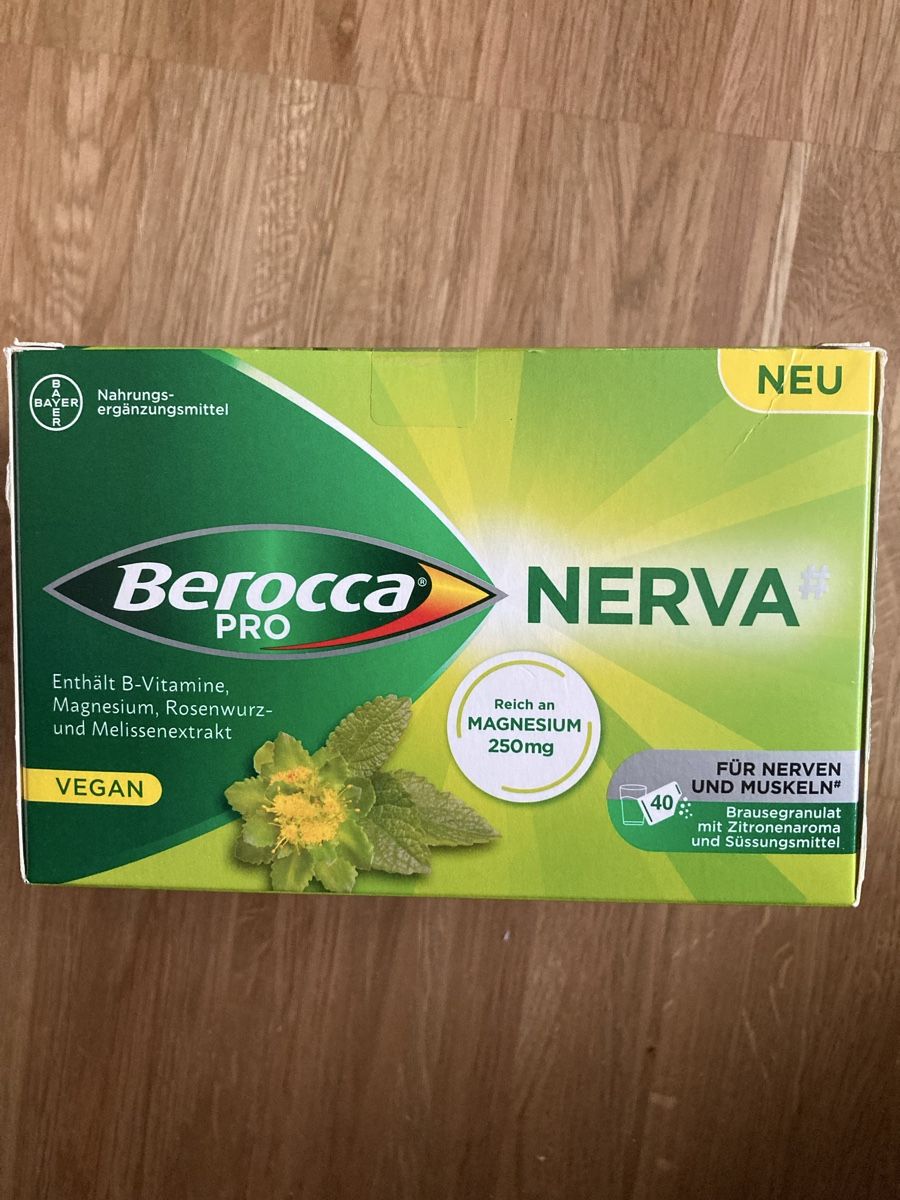 Autres soins du corps: Berocca Pro Nerva neu  – Neuf avec emballage d'origine à Rudolfstetten par Stellina1975