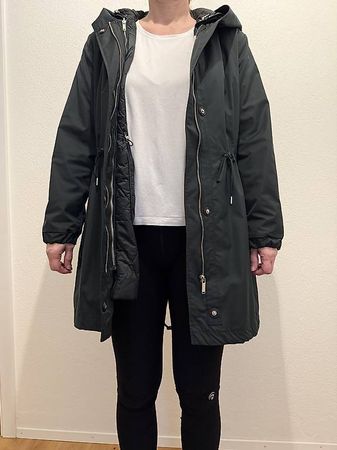 Winterjacke, Parka, von Massimo Dutti