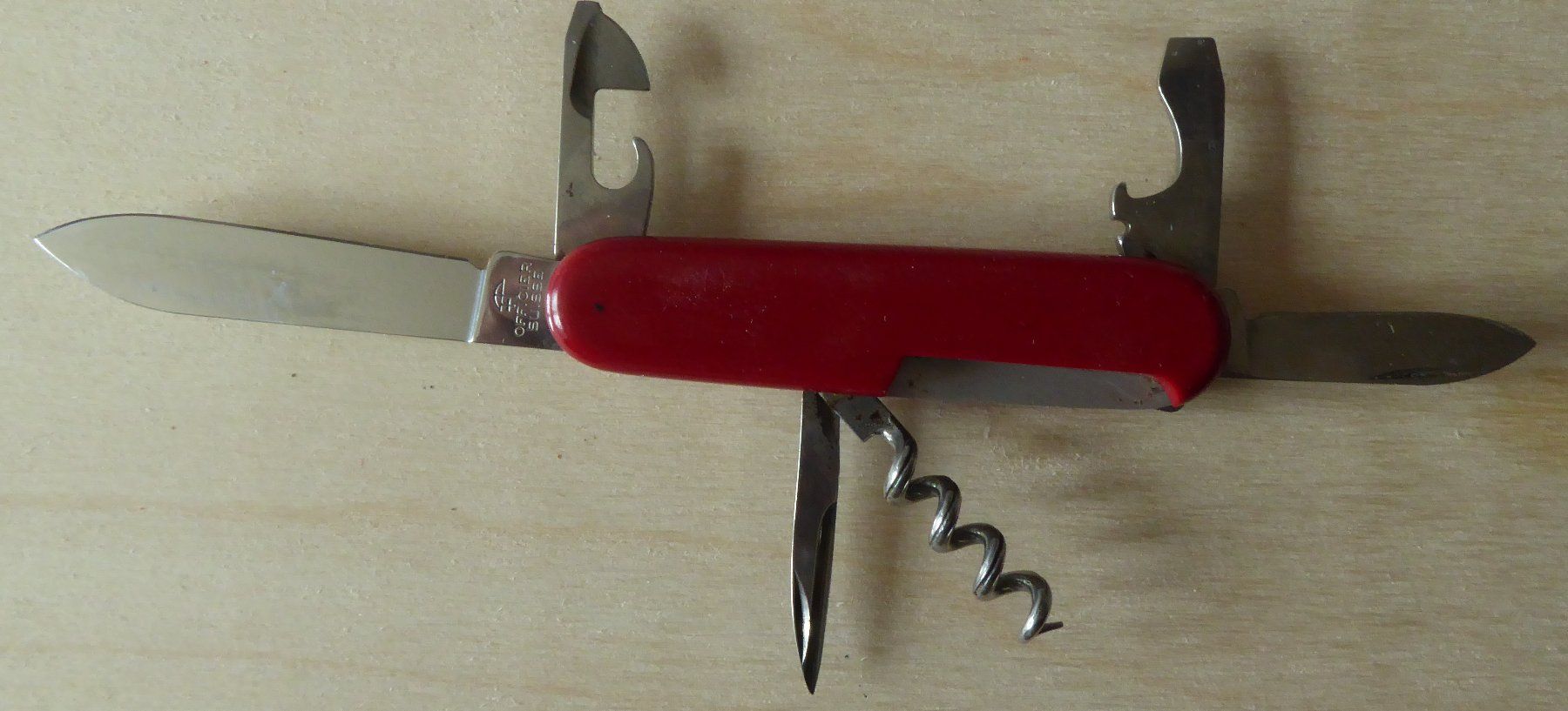 Victorinox Coltelli tascabile: Victorinox Tourist Sackmesser strabus – Usato da Gossau SG venduto da tenerife11 5