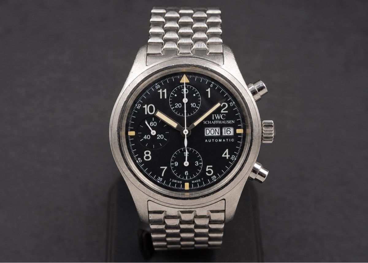 IWC Montres: IWC Fliegeruhr Chronograph IW3706 FULL SET – D'occasion à Mezzovico par Chronocorner
