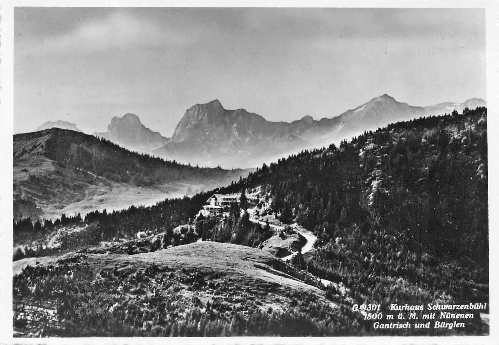 Cartoline postali: Kurhaus schwarzenbühl G – Usato da Biasca venduto da Blenio71