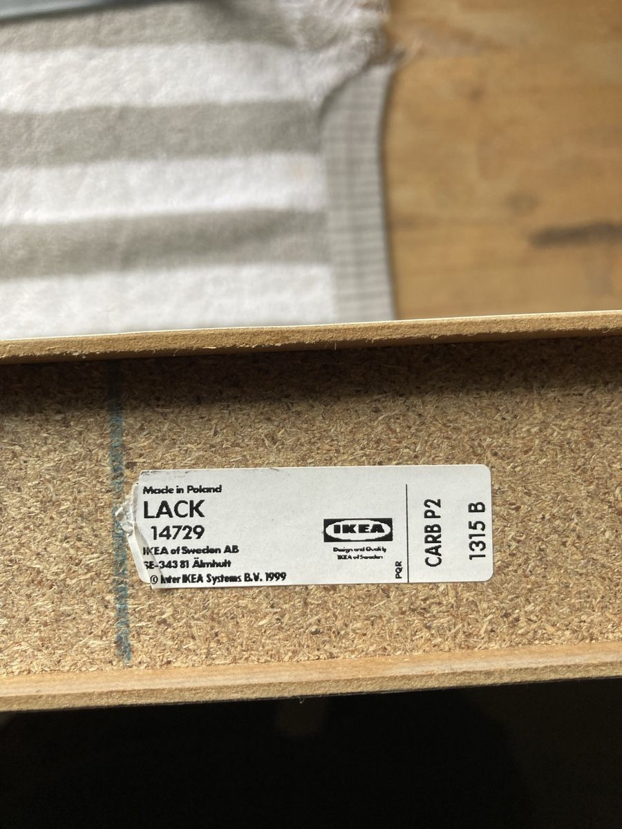 Scaffali: Regal Ikea Lack  Weiss Orange – Usato da Aarwangen venduto da to-hirschi 1