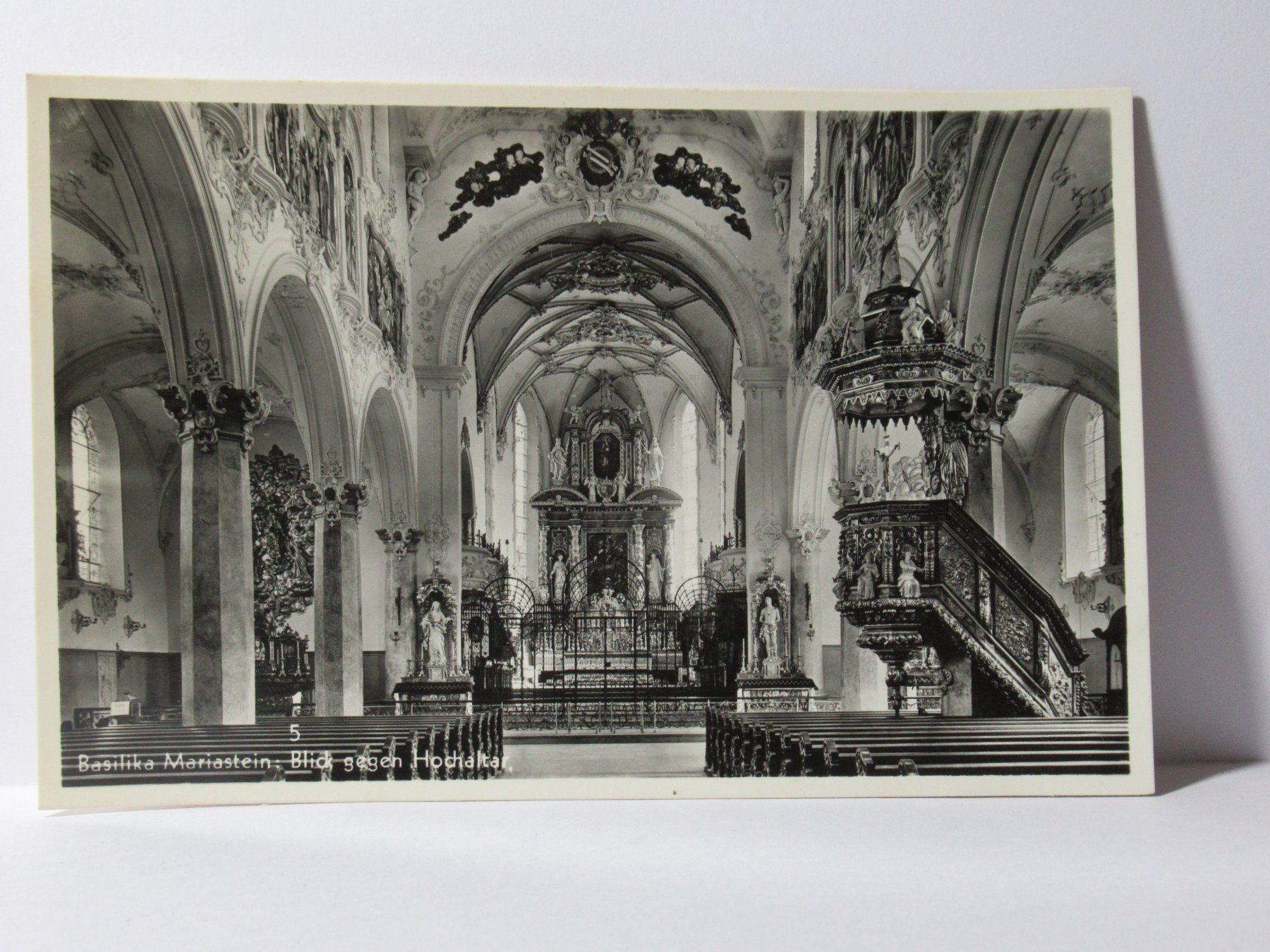 Cartoline postali: Basilika Mariastein , Hochaltar – Nuovo (secondo la descrizione) da Grenchen venduto da Bluemchen1900