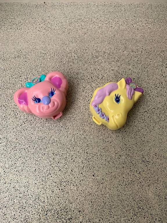 Polly Pocket Giocattoli: Polly Pocket Bluebird Pony und Koala – Usato da Edlibach venduto da second_hand