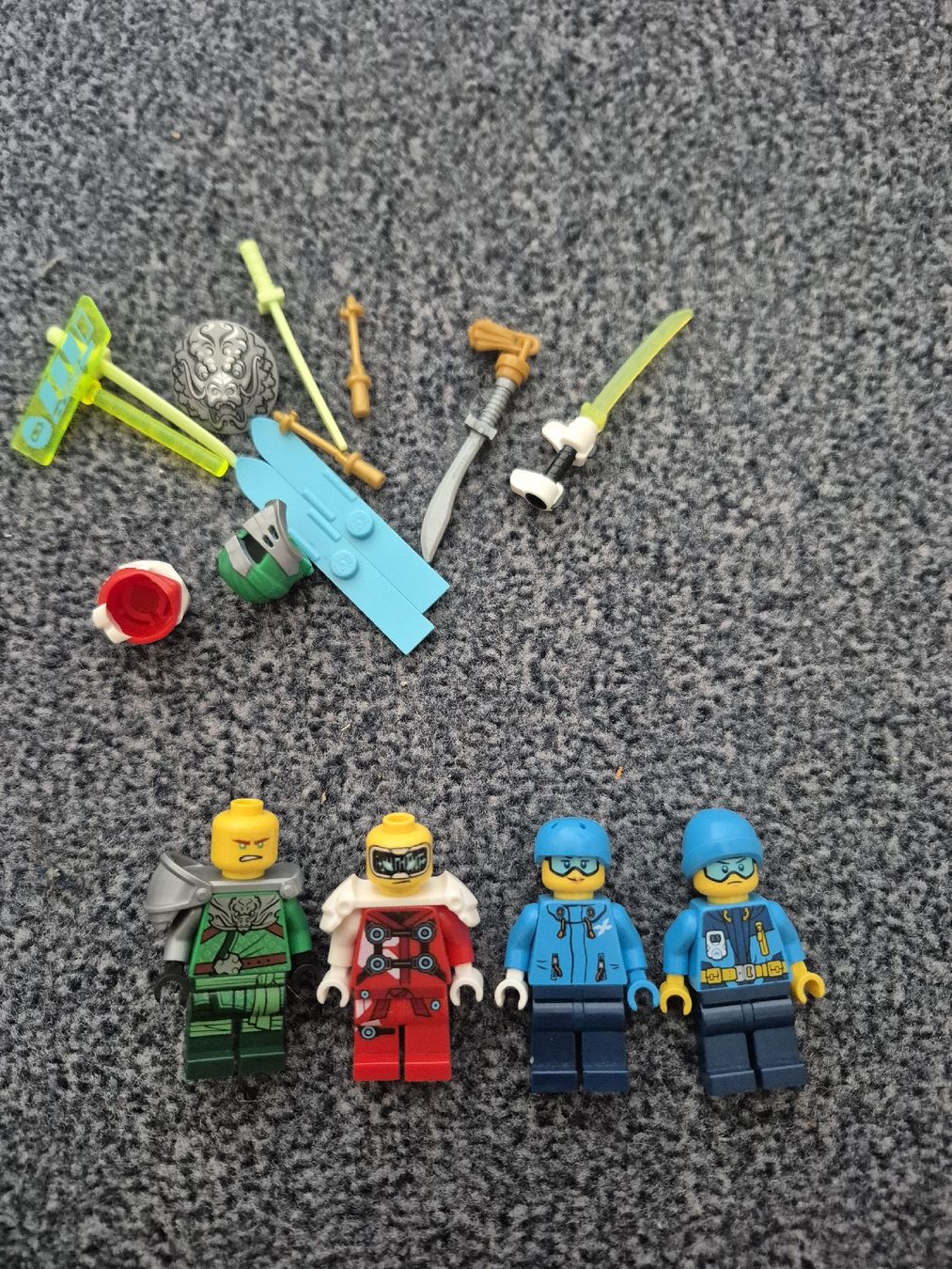 Lego Giocattoli: Lego Figuren Ninjago/City  – Nuovo (secondo la descrizione) da Bischofszell venduto da TiKru 1