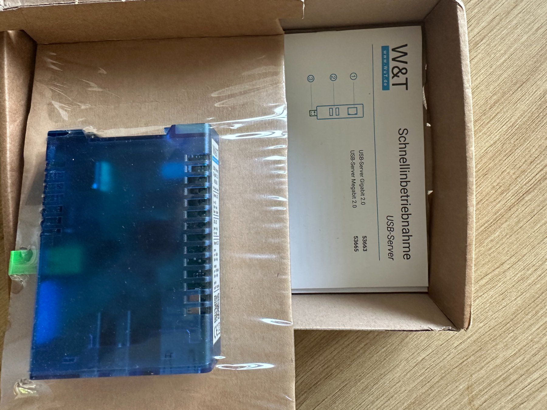 Western Digital Server: W&T USB-Server Gigabit 53663 2.0 – Nuovo e nell'imballaggio originale da Zürich venduto da Odeono 1