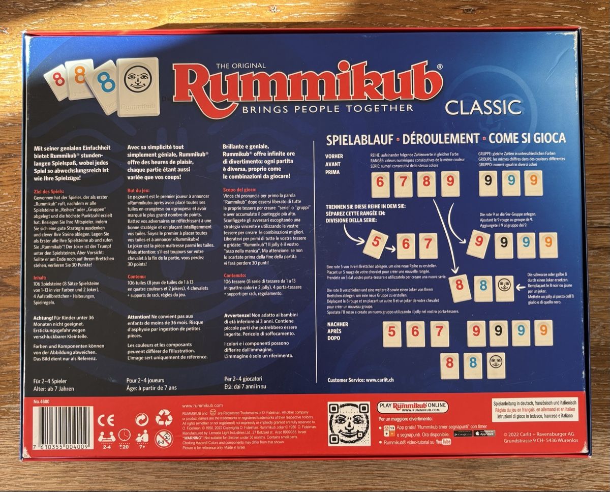Spiele: Rummikub – Neu (gemäss Beschreibung) aus Zürich von Gotta-Sell-It-All 1