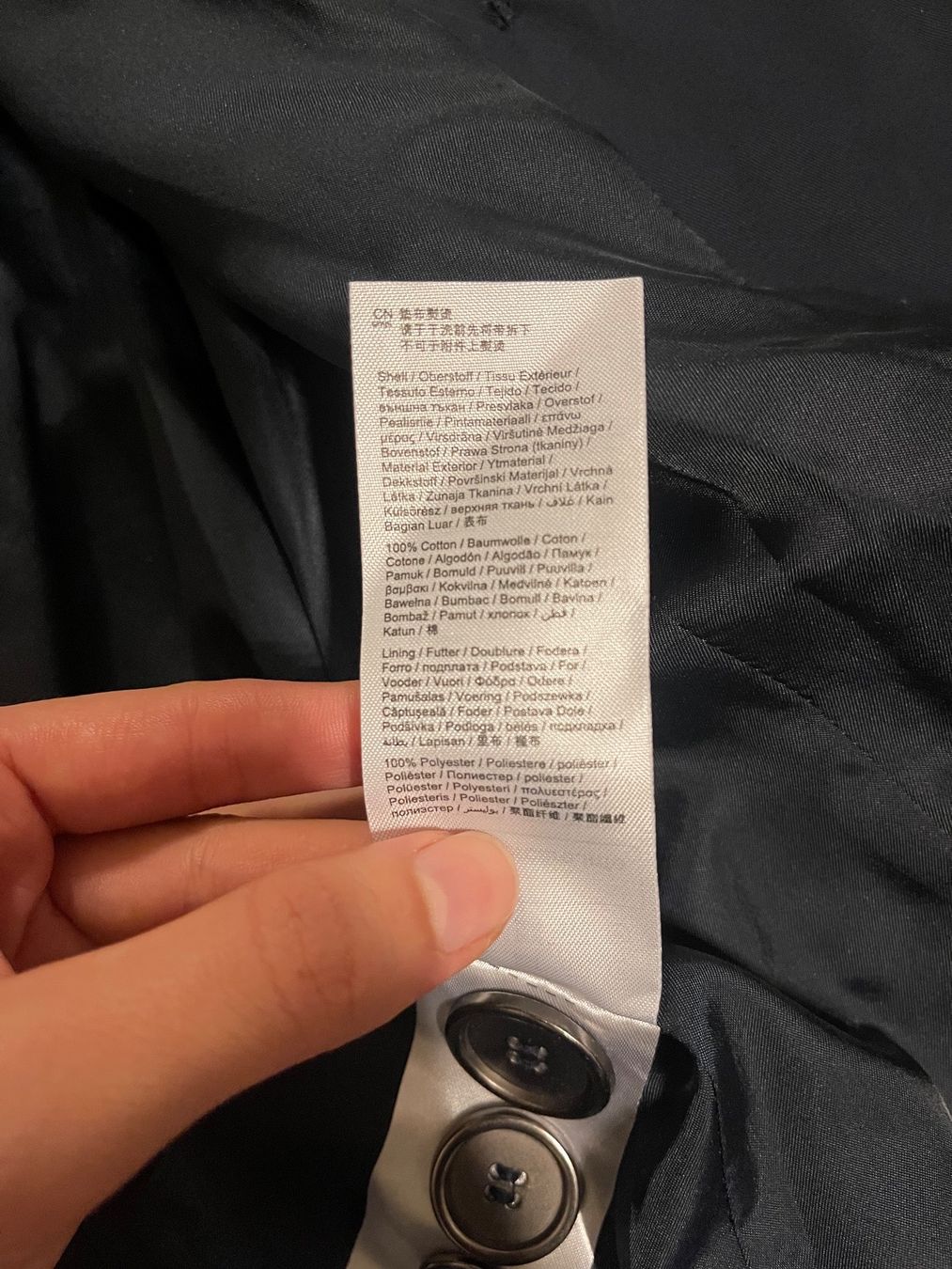 Esprit Giacche: Dunkelblauer Esprit Trenchcoat – Nuovo e nell'imballaggio originale da Lenzburg venduto da CelinaS01 8