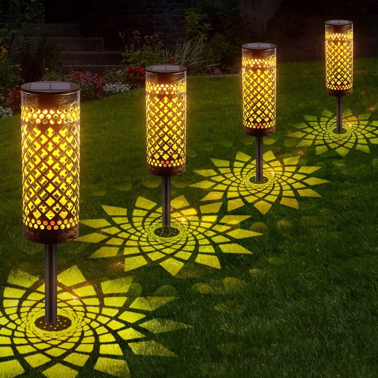 4er Set Garten Solarlampen mit Dekobeleuchtung (NEU) Kaufen auf Ricardo