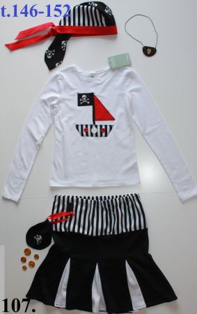 Costume pirate / Pirat t. 146 - 152   NEU!