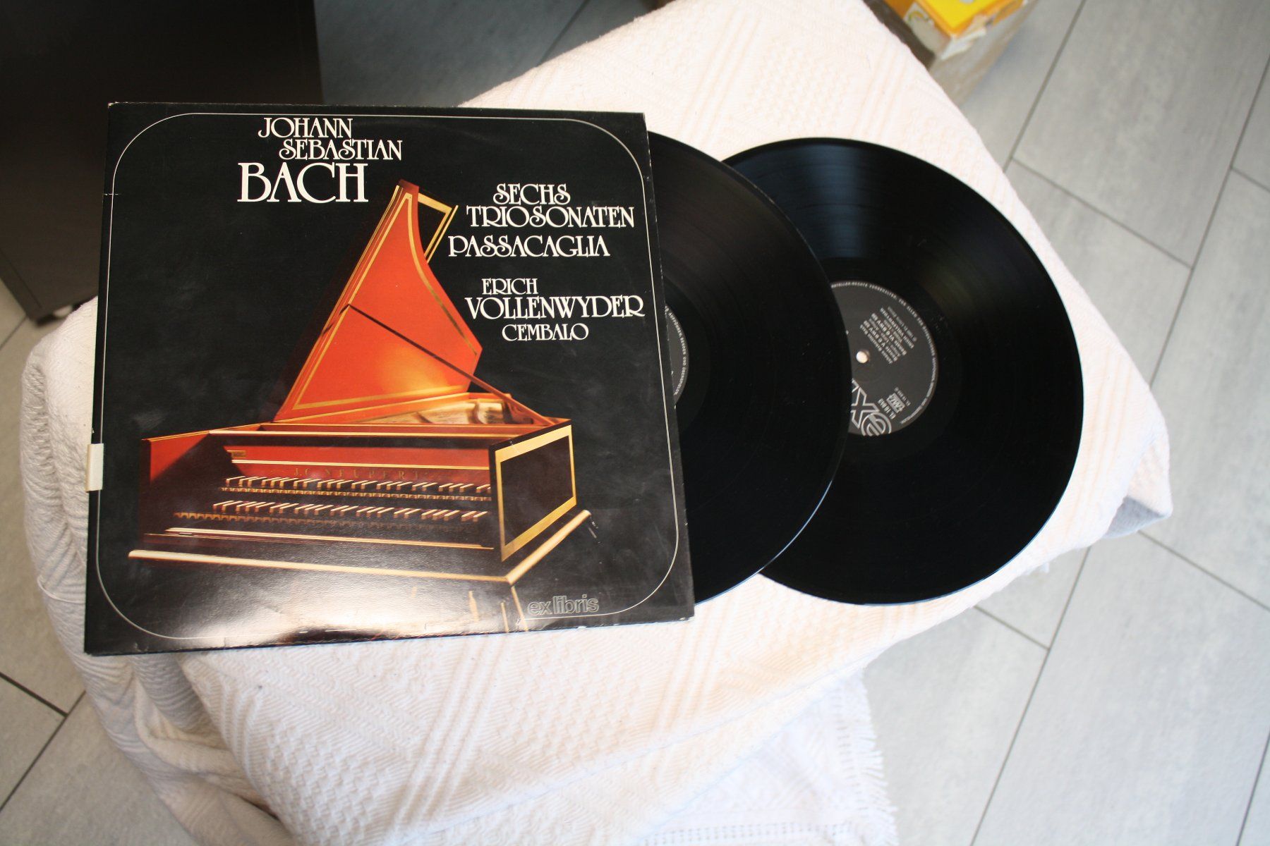 Schallplatten: Bach Sech Triosonaten EL 16843 – Gebraucht aus Buchrain von Donatello4 2
