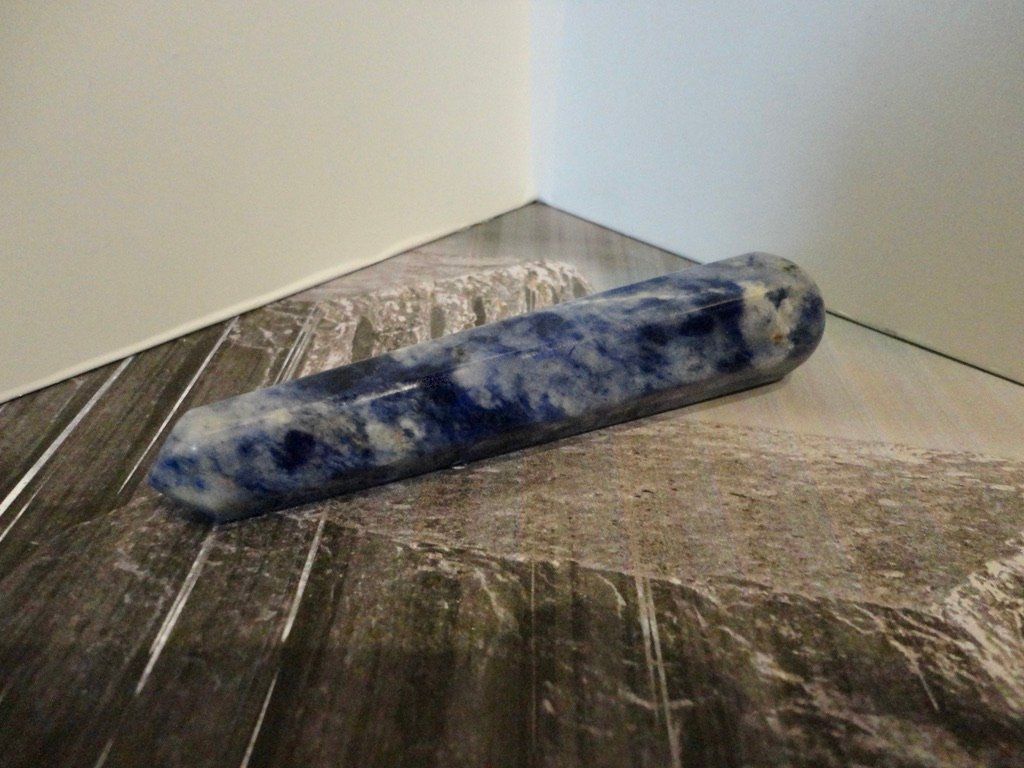 Pietre preziose: Lapislazuli Massage Griffel – Nuovo (secondo la descrizione) da Biberist venduto da Steine