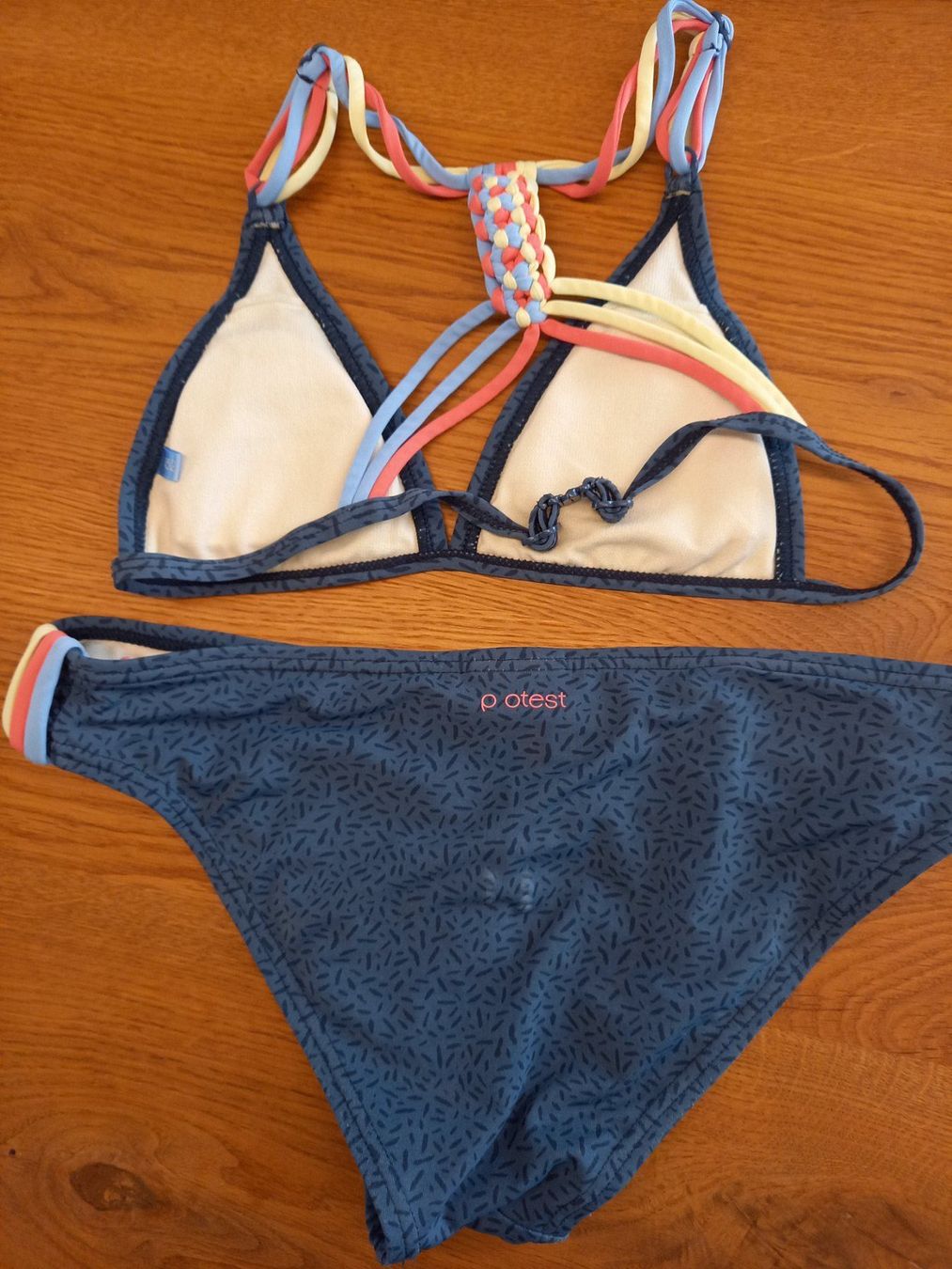 Costumi da bagno & Bikini: Protest Bikini Set, Blau, Grösse 152 – Usato da Dettighofen venduto da kk333 2