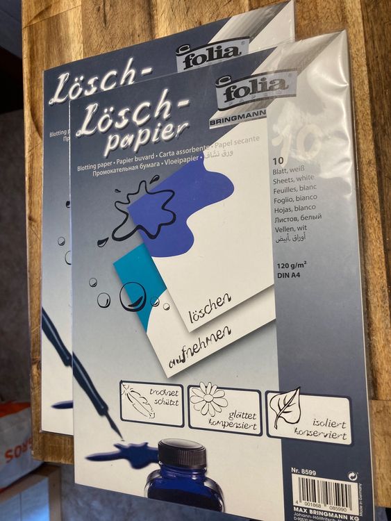 OFFSCH Tintenlöscher - Schnelltrocknender Löschstempel Für Füllfederhalter