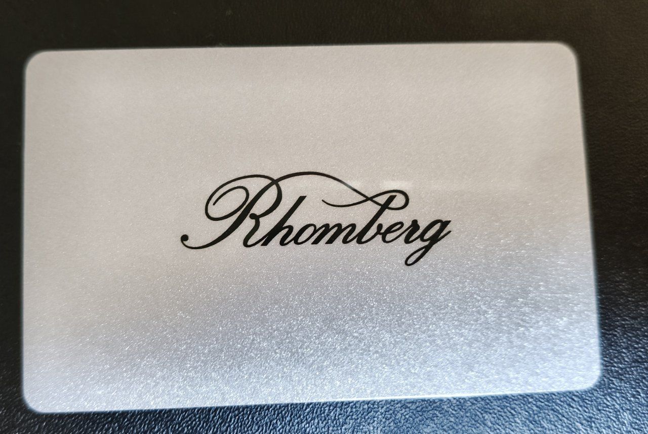 Cartoline: Rhomberg Geschenkkarte 20 CHF – Usato da Heerbrugg venduto da sve_p826