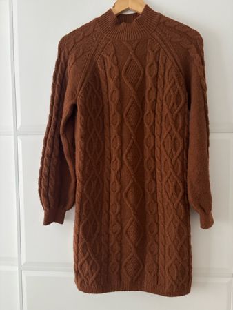 Only Strickkleid in Braun, Grösse S, Top Zustand!