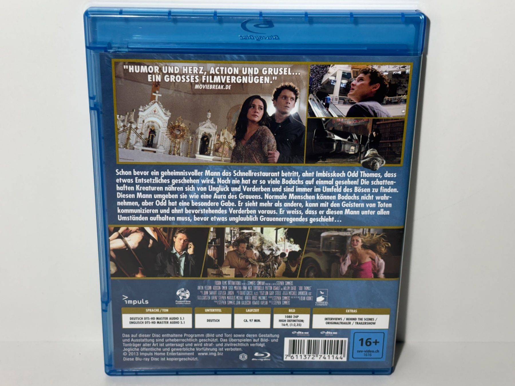 Alle DVDs: Odd Thomas Blu Ray – Gebraucht aus Wilderswil von Sstriker 1