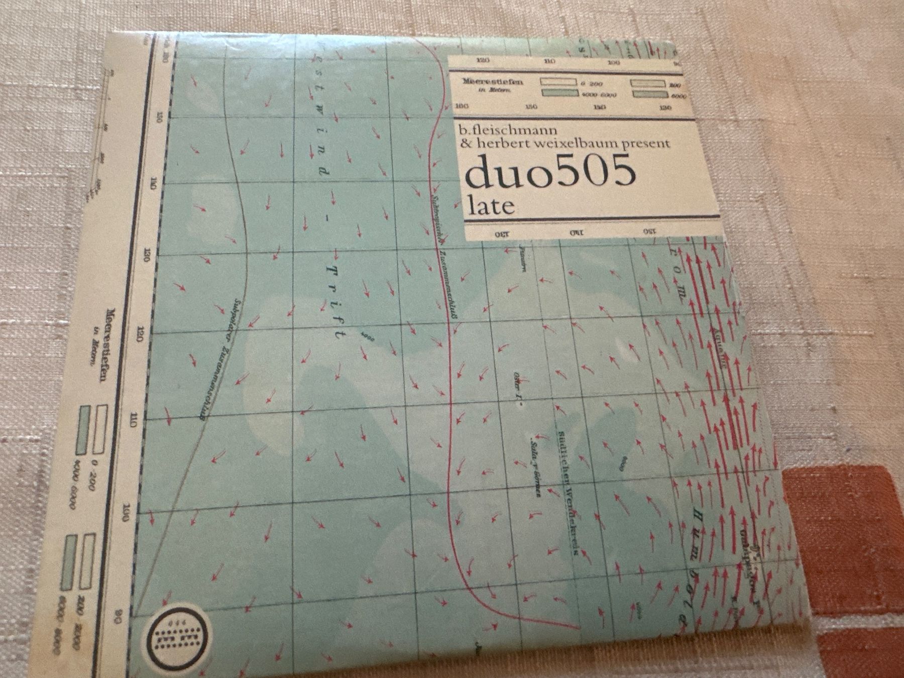 CD: B. Fleischmann & H. Weixelbaum - Duo 505 late – Usato da Schaffhausen venduto da D-MAC