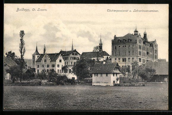 Cartes postales: Baldegg, Töchterpensionat, Lehrerinnens – D'occasion à Berlin par bartko-reher