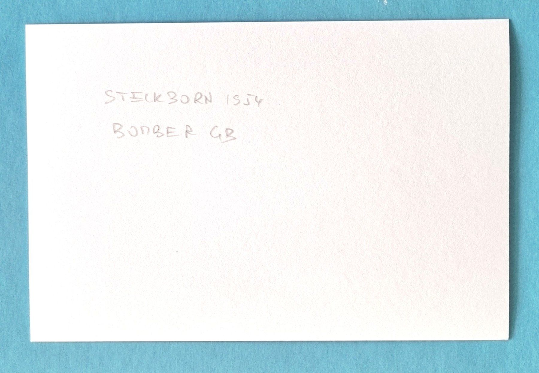 Cartes postales: Steckborn - Flieger Bomber GB - 1954 – D'occasion à Rothrist par RROENK 1