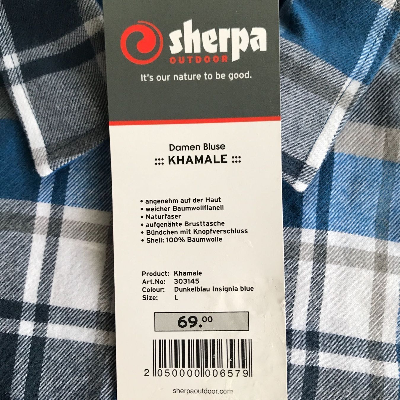 Sherpa Camicette: Sherpa Damenbluse Khamale, Gr. L – Nuovo (secondo la descrizione) da Ebnat-Kappel venduto da Molton 5