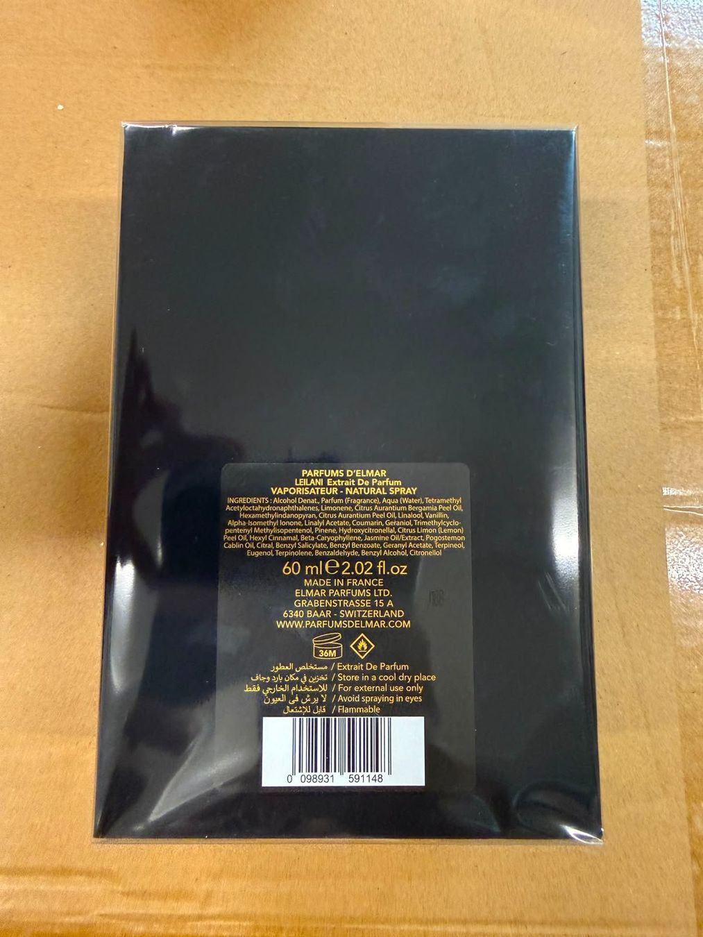 Parfum & Eau de Toilette: Parfums Delmar Leilani – Neu und originalverpackt aus Wil SG von A.Tar