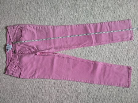 Jeans Hose pink, Gr. ca. 164