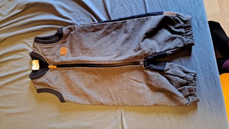 Softshell Overall von Topomini Grösse 74 - wie neu!