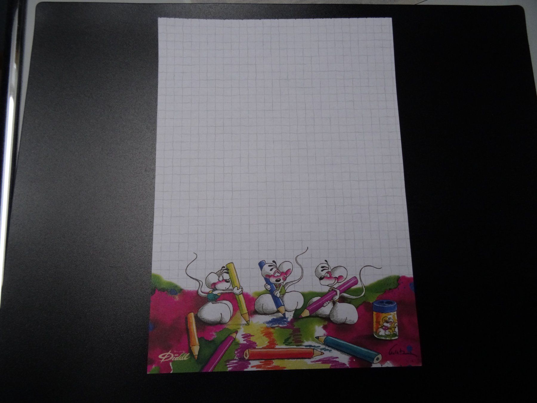 Blocchi: Diddl Blatt A5 aus Block Nr. 105 – Usato da Lupfig venduto da Jolly63