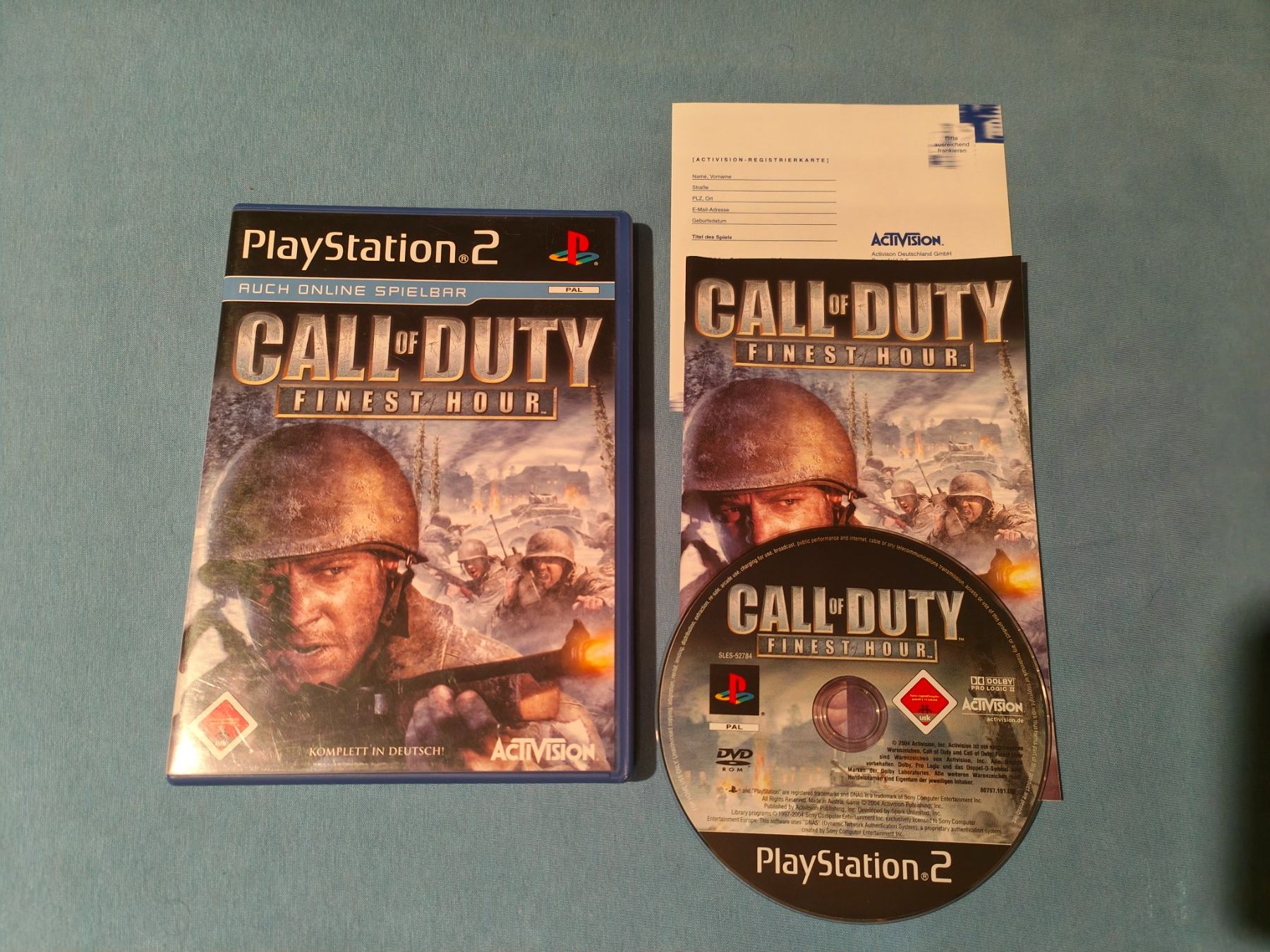 Sony Spiele: Call of Duty Finest Hour PS2 – Gebraucht aus Dietikon von Migi_97D