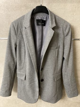 Stradivarius Grey Blazer - Size S!