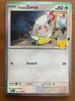 Pokemon Hisuian Zorua Holo 30 Jahre (Versand gratis)