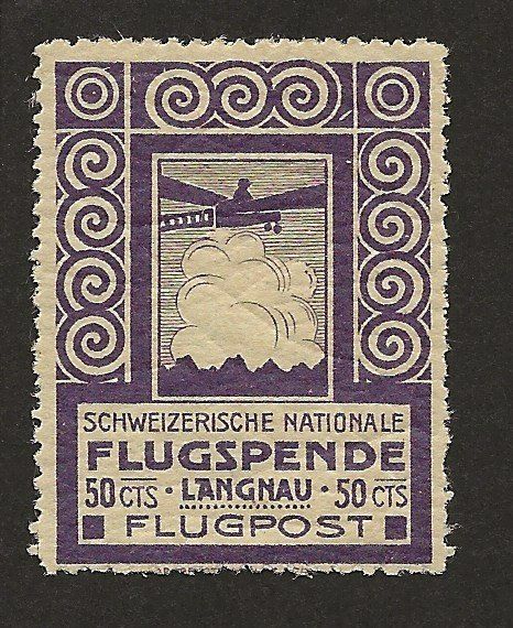 Tutti i francobolli: Langnau 1913 Vorläufer VI postfrisch ** Bider Kat min 1400.- – Nuovo (secondo la descrizione) da Baar venduto da Saegi1