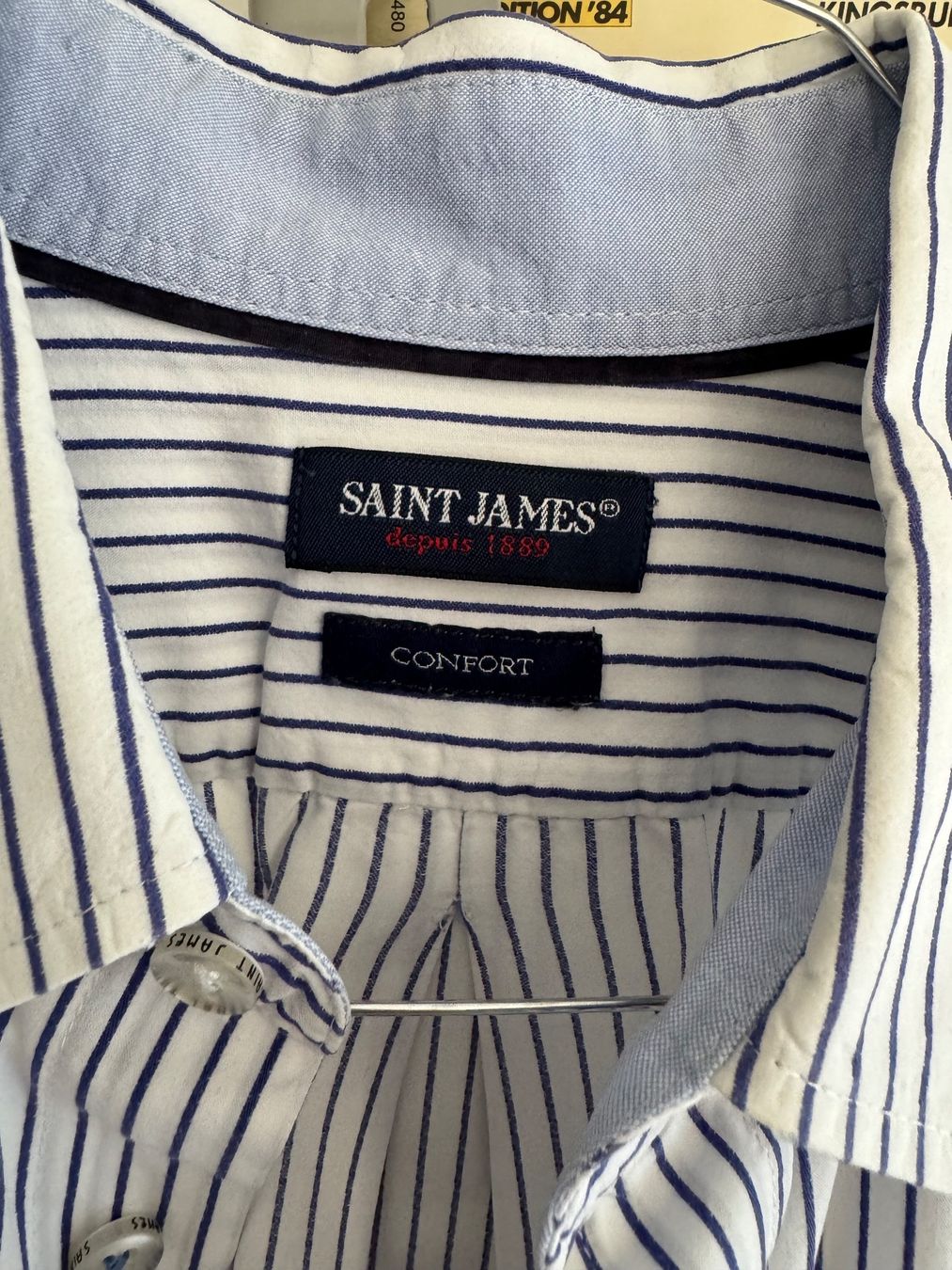 Camicie: Vintage Saint James Hemd – Usato da Zürich venduto da GC96 2