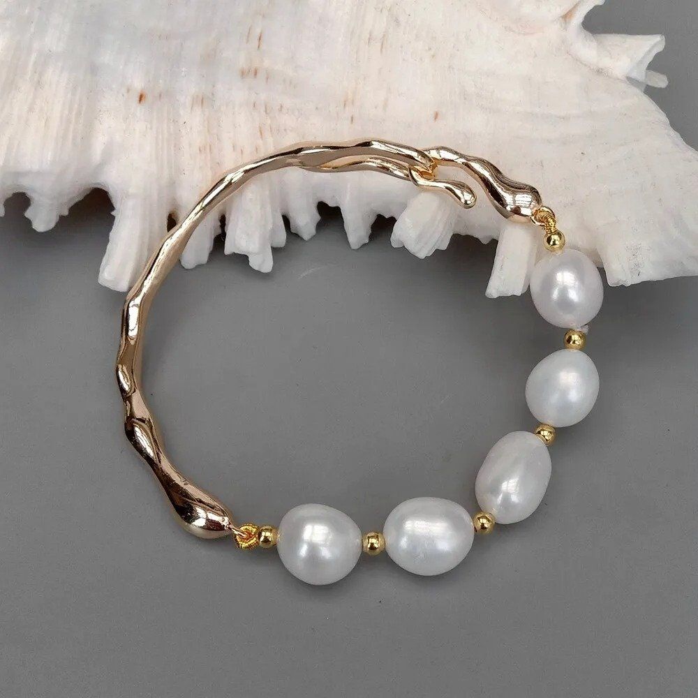 Bracciali & Braccialetti: Lua Design Perlen Armband Echt Bracelet rigide Perle Vrai – Nuovo (secondo la descrizione) da Prilly venduto da ilyria73 6