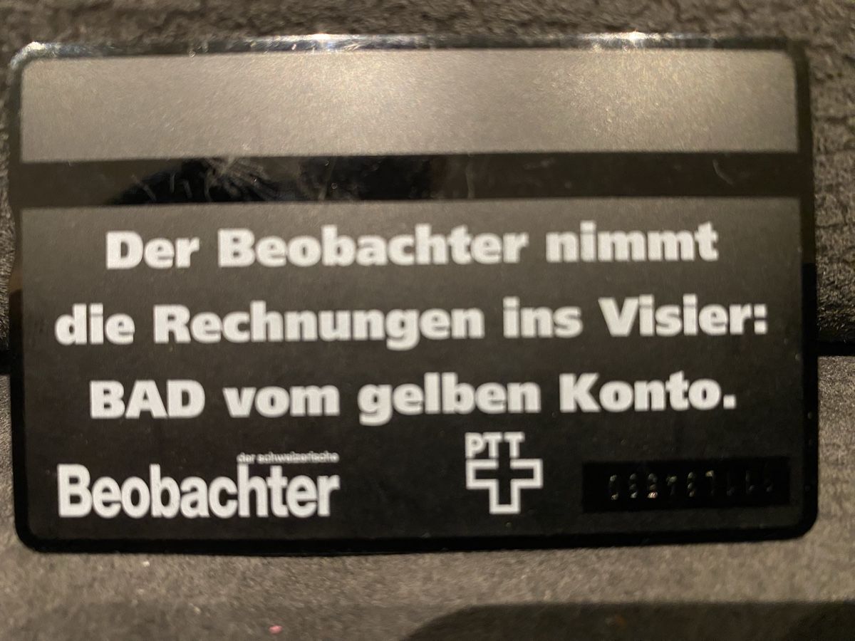 Schede telefoniche: P-Taxcard – Usato da Lausanne venduto da babacard10 1