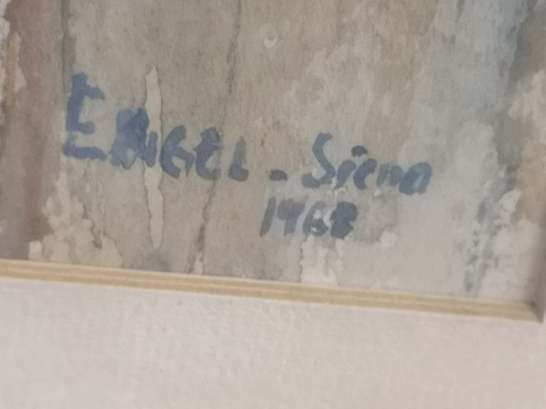 Dipinti: Aquarelle signée et datée 1968 – Usato da Genève venduto da Qanil77 3