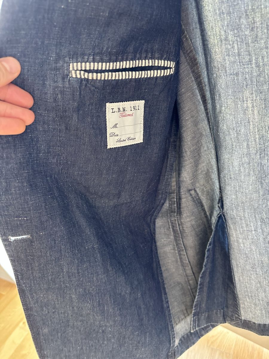 Giacche: L.M.B 1911 Double-breasted TOM jacket - denim blue – Nuovo (secondo la descrizione) da Carouge GE venduto da cytoplan 2