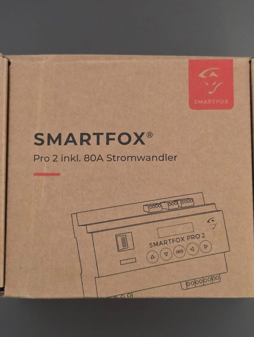 Smartfox Misurare: SMARTFOX Pro 2 Energiemanager inkl. 80A Stromwandler – Nuovo e nell'imballaggio originale da Stans venduto da SyEnergy 2