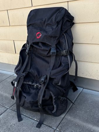 Mammut Haute Route 70+ Rucksack, Cordura + Textura, Schwarz