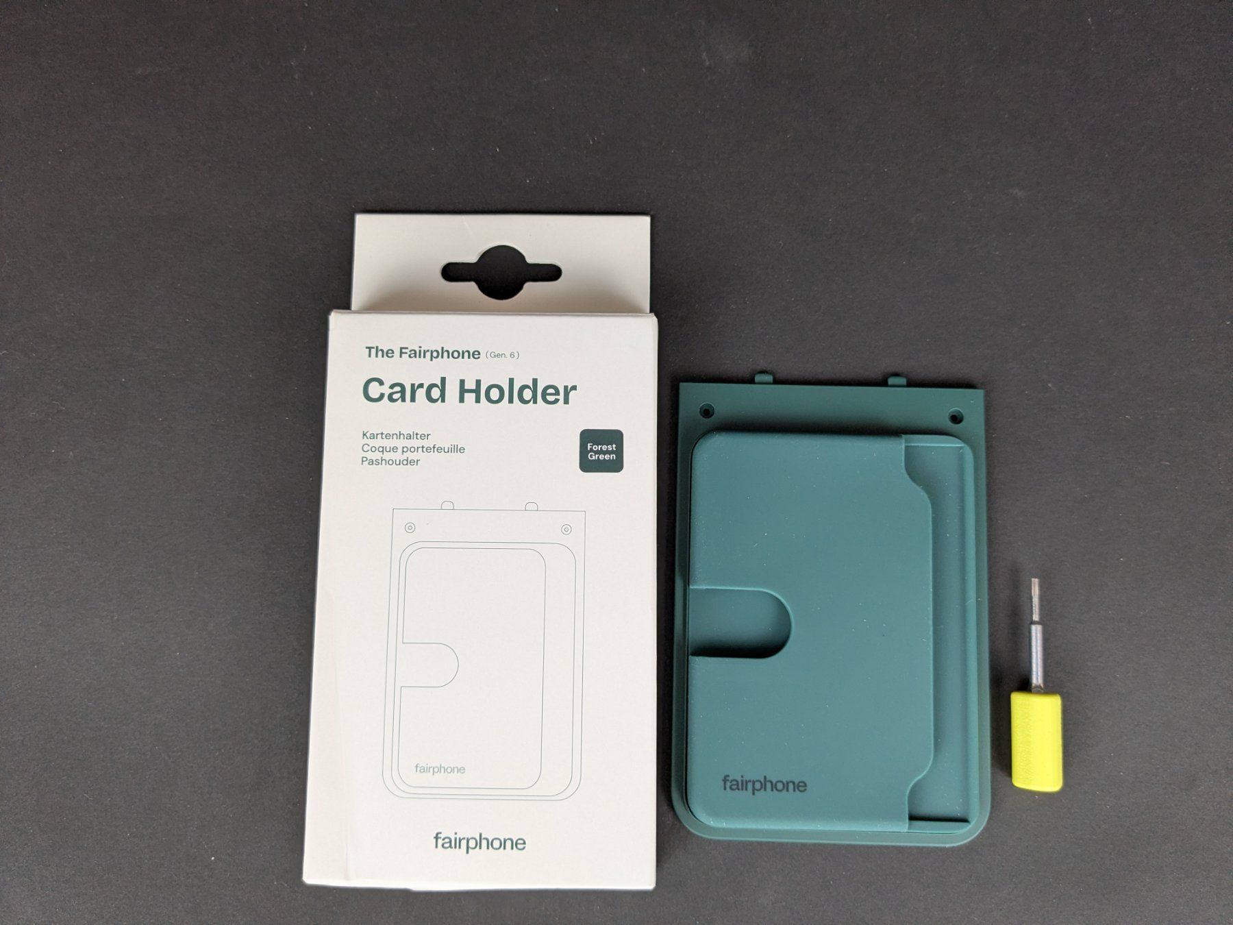 Supporti a parete: THE FAIRPHONE Card Holder Gen 6 – Nuovo (secondo la descrizione) da Thun venduto da Restwert_Thun 1