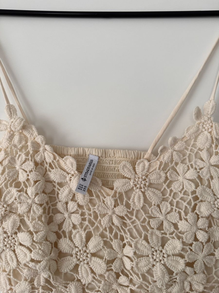 Stradivarius Top: Top Stradivarius, beige Gr. XS – Usato da Ermatingen venduto da nic_x2tf 1
