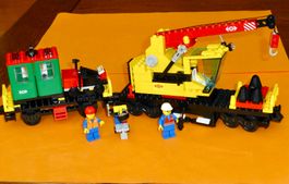 Lego Eisenbahn/ 4552 Kranwaggon